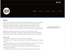 Tablet Screenshot of diplohack.org